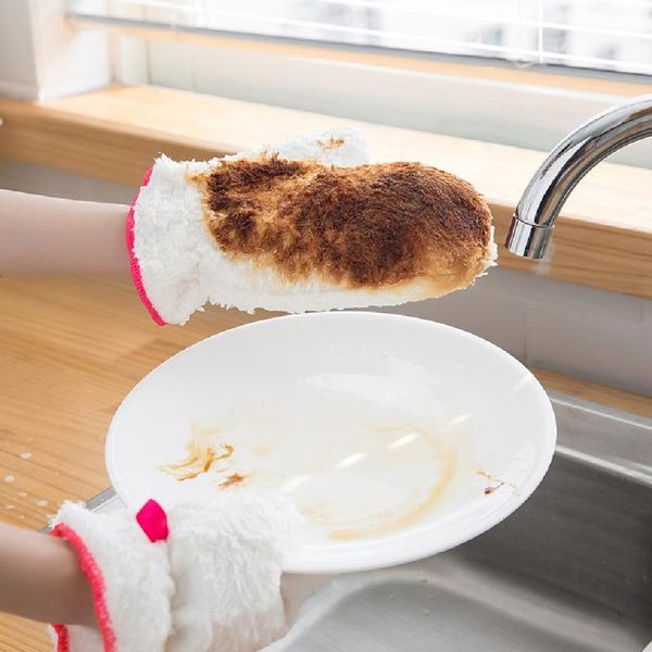 disposable gloves bamboo fiber dishwashing waterproof scouring pad household hand-worn artifact cleaning utensil
disposable gloves bamboo fiber dishwashing waterproof scouring pad household hand-worn artifact cleaning utensil