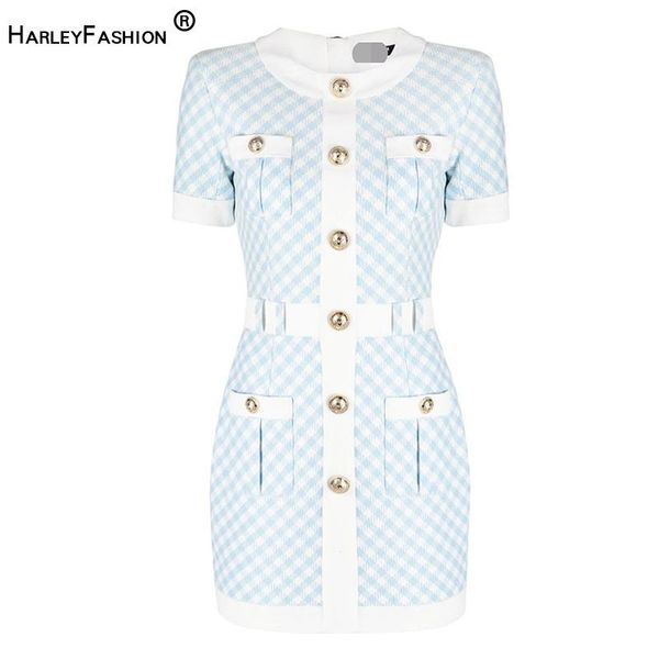 party dresses harleyfashion euroamerican high street women luxury quality short sleeve pocket skinny sheath straight plaid dress, White;black
party dresses harleyfashion euroamerican high street women luxury quality short sleeve pocket skinny sheath straight plaid dress, White;black