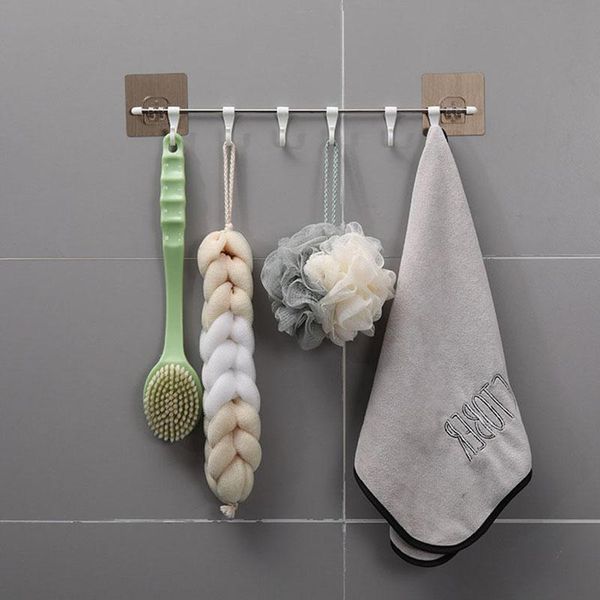 kitchen storage & organization 6 hooks hanger wall mounted no-punch hook metal shelf spoon kitchenware rack towel sponge holder bathroom too
kitchen storage & organization 6 hooks hanger wall mounted no-punch hook metal shelf spoon kitchenware rack towel sponge holder bathroom too