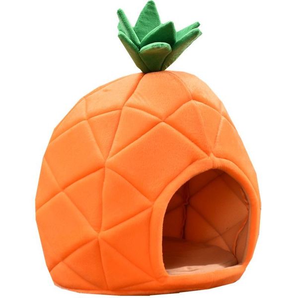 pineapple pet house sleep basket cat puppy dog bed for small dogs litter lounger foldable kennel sofa niche cave kennels & pens
pineapple pet house sleep basket cat puppy dog bed for small dogs litter lounger foldable kennel sofa niche cave kennels & pens