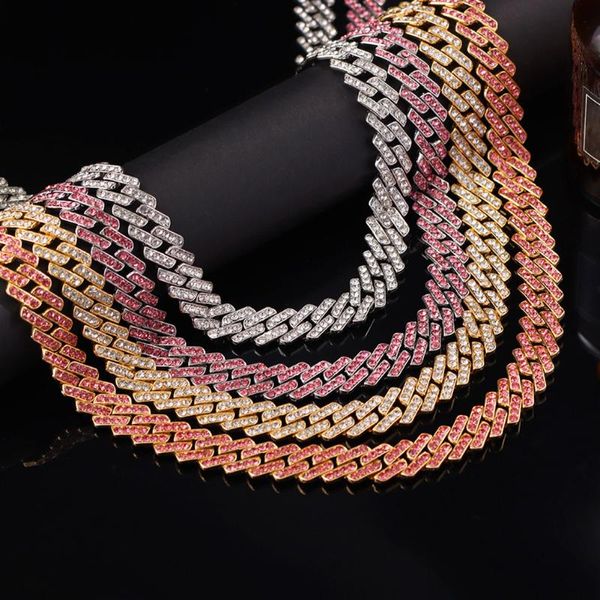 chains iced out hip hop pink crystal miami cuban chunky choker necklaces for women men luxury rhinestone punk rock jewelry, Silver
chains iced out hip hop pink crystal miami cuban chunky choker necklaces for women men luxury rhinestone punk rock jewelry, Silver