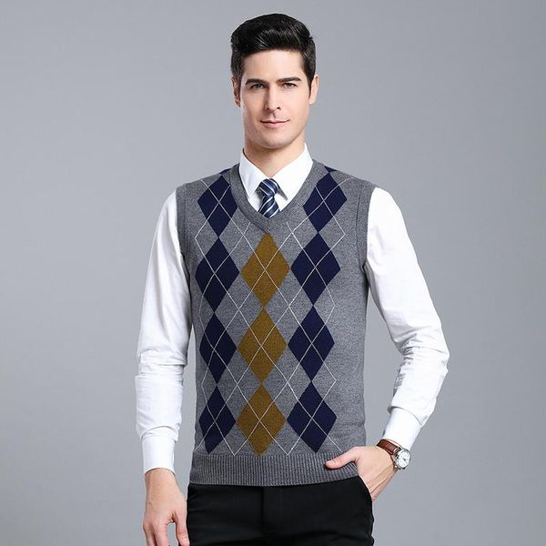 men's vests macrosea autumn&winter business wool v-neck sleeveless knitted leisure style casual pullover sweater 1916, Black;white
men's vests macrosea autumn&winter business wool v-neck sleeveless knitted leisure style casual pullover sweater 1916, Black;white