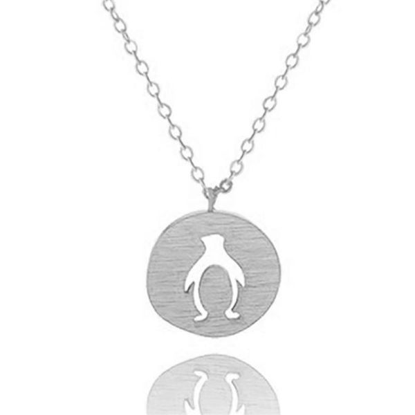 pendant necklaces bohomian multilayer necklace women round hollow penguin for metal gold color sequins jewelry, Silver
pendant necklaces bohomian multilayer necklace women round hollow penguin for metal gold color sequins jewelry, Silver