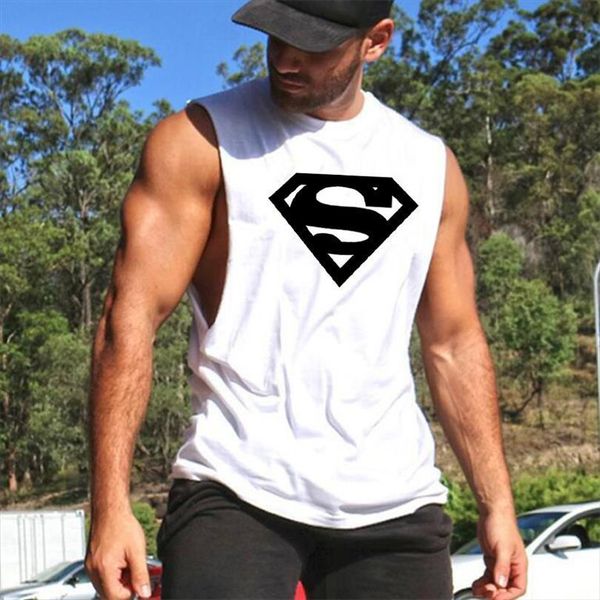 brand sleeveless muscle shirt men vest stringer gym tank clothing bodybuilding workout fashion fitness sports singlets, White;black
brand sleeveless muscle shirt men vest stringer gym tank clothing bodybuilding workout fashion fitness sports singlets, White;black