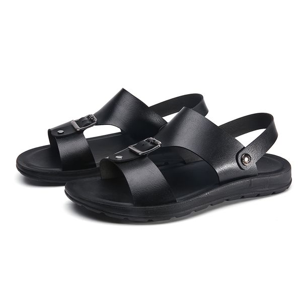 para shoes cuero 2020 transpirables erkek couro hombre de heren leather sandalia sandal ete da vietnam sandals cuir sandel man, Black
para shoes cuero 2020 transpirables erkek couro hombre de heren leather sandalia sandal ete da vietnam sandals cuir sandel man, Black