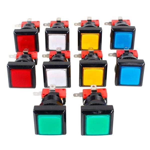 game controllers & joysticks 10x arcade square shape led illuminated push button with micro switch for machine gaming video consoles jamma k
game controllers & joysticks 10x arcade square shape led illuminated push button with micro switch for machine gaming video consoles jamma k