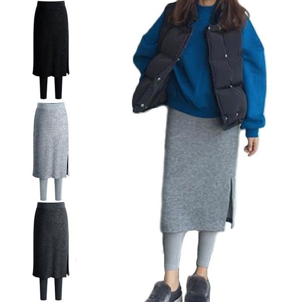 fake two pieces leggings women skirt fashion slim fit spring autumn winter warm fleece midi long plus size 4xl, Black
fake two pieces leggings women skirt fashion slim fit spring autumn winter warm fleece midi long plus size 4xl, Black