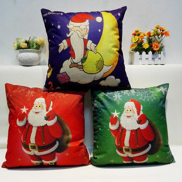 merry christmas festival pillow cover santa claus printing sofa bed home decor bedroom cushion cushion/decorative
merry christmas festival pillow cover santa claus printing sofa bed home decor bedroom cushion cushion/decorative