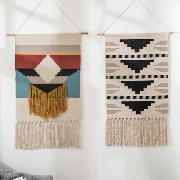 tapestries nordic style home boho decor cotton tassel handmade woven wall hanging tapestry colorful printing hand knotted decoration
tapestries nordic style home boho decor cotton tassel handmade woven wall hanging tapestry colorful printing hand knotted decoration