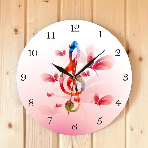 wall clocks music note clock treble clef musical colorful with butterflies floral watch studio decor
wall clocks music note clock treble clef musical colorful with butterflies floral watch studio decor