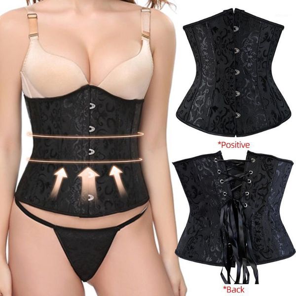 bustiers & corsets yagimi gothic corset women underbust waist trainer shaper plus size corpete corselet s-6xl 14 rubber boned, Black;white
bustiers & corsets yagimi gothic corset women underbust waist trainer shaper plus size corpete corselet s-6xl 14 rubber boned, Black;white