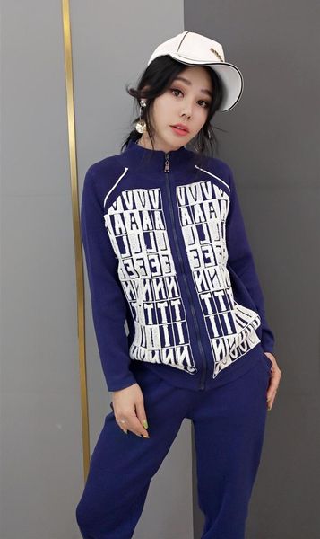 women's tracksuits tracksuit for women 2021 spring female fashion letter embroidery knitting +pants suits luxury two-piece sets, Gray
women's tracksuits tracksuit for women 2021 spring female fashion letter embroidery knitting +pants suits luxury two-piece sets, Gray