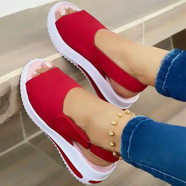 sandals women heels peep summer shoes platform soft wedges sandalias mujer casual footwear ykq4, Black
sandals women heels peep summer shoes platform soft wedges sandalias mujer casual footwear ykq4, Black