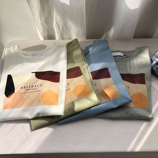 women's t-shirt print bottomed short sleeve t-shirt female 2021 summer casual pullovers korean loose round neck b3g8, White
women's t-shirt print bottomed short sleeve t-shirt female 2021 summer casual pullovers korean loose round neck b3g8, White