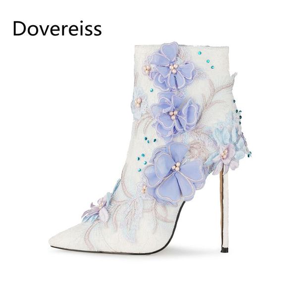boots dovereiss fashion shoes for woman winter pointed toe clear heels zipper stilettos short flower mature 34-45, Black
boots dovereiss fashion shoes for woman winter pointed toe clear heels zipper stilettos short flower mature 34-45, Black
