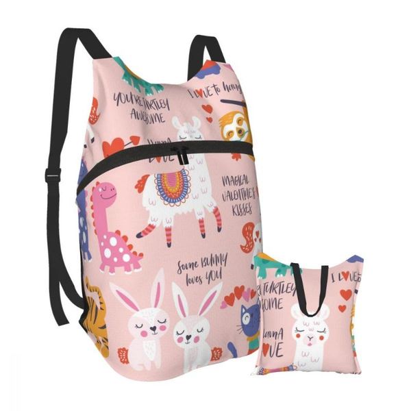 backpack foldable waterproof travel men bag valentine's day with cute animals in love
backpack foldable waterproof travel men bag valentine's day with cute animals in love