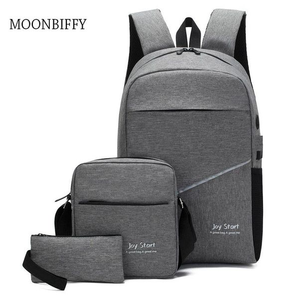 backpack 3pcs/set men backpacks travel bags women casual nylon shoulder school mochila feminina
backpack 3pcs/set men backpacks travel bags women casual nylon shoulder school mochila feminina