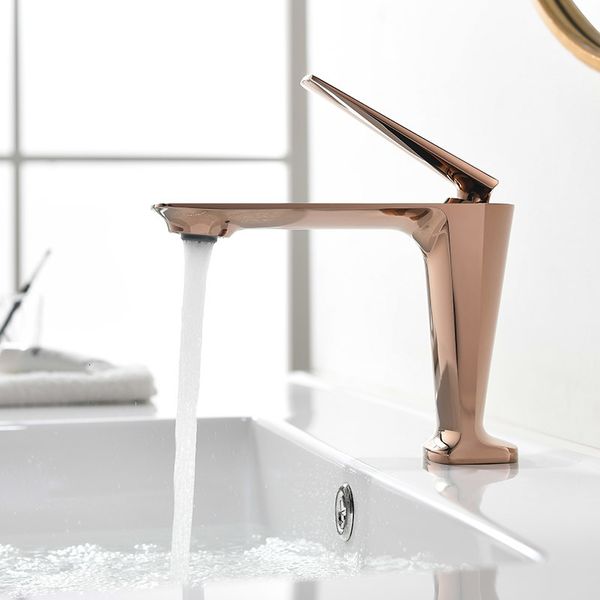 bathroom sink faucets brass basin faucet single hole handle water mixer matt black/chrome/rose gold/gold washbasin taps e1uo
bathroom sink faucets brass basin faucet single hole handle water mixer matt black/chrome/rose gold/gold washbasin taps e1uo