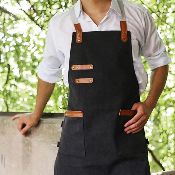 aprons canvas apron antifouling for chef cooking work painter tablier leather haircut barber bib
aprons canvas apron antifouling for chef cooking work painter tablier leather haircut barber bib