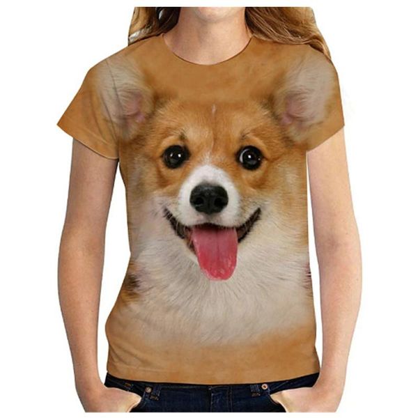 women's t-shirt women animal pattern print tee casual short sleeve t shirt ladies 3xl plus size loose dog cat o-neck female clothes, White
women's t-shirt women animal pattern print tee casual short sleeve t shirt ladies 3xl plus size loose dog cat o-neck female clothes, White