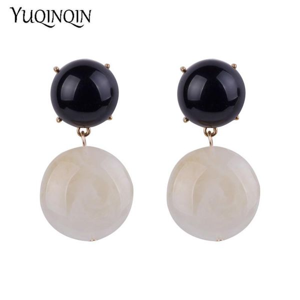 classic resin fashion drop earrings for women metal long round geometric acrylic earring big jewelry dangle party brincos & chandelier, Silver
classic resin fashion drop earrings for women metal long round geometric acrylic earring big jewelry dangle party brincos & chandelier, Silver