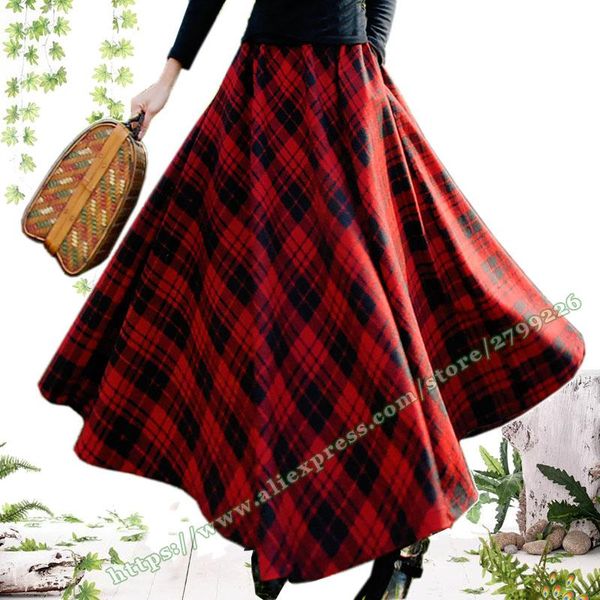 skirts female winter plus size 5xl 6xl xxxxxl retro vintage casual red lattice grid plaid woolen ladies long maxi for womens, Black
skirts female winter plus size 5xl 6xl xxxxxl retro vintage casual red lattice grid plaid woolen ladies long maxi for womens, Black