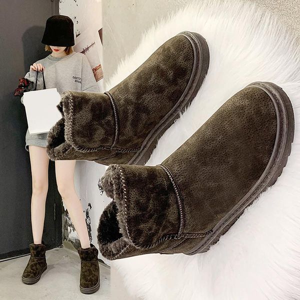 boots women 2021 shoes plush australia winter footwear round toe flat heel rubber fur snow low ladies padded ankle slip-on, Black
boots women 2021 shoes plush australia winter footwear round toe flat heel rubber fur snow low ladies padded ankle slip-on, Black