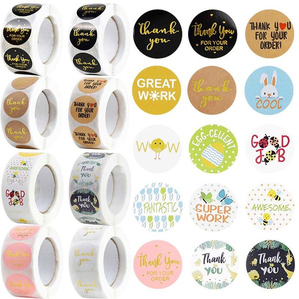 500pcs/roll 2.5cm thank you stickers seal labels gift packaging festival birthday party decorations wrap
500pcs/roll 2.5cm thank you stickers seal labels gift packaging festival birthday party decorations wrap