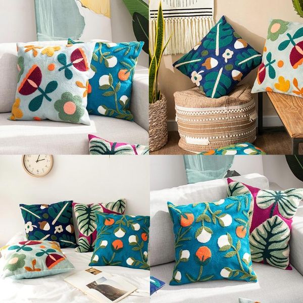 pillow case square floral embroidery cushion cover handmade throw covers home decor backrest pillowcase
pillow case square floral embroidery cushion cover handmade throw covers home decor backrest pillowcase