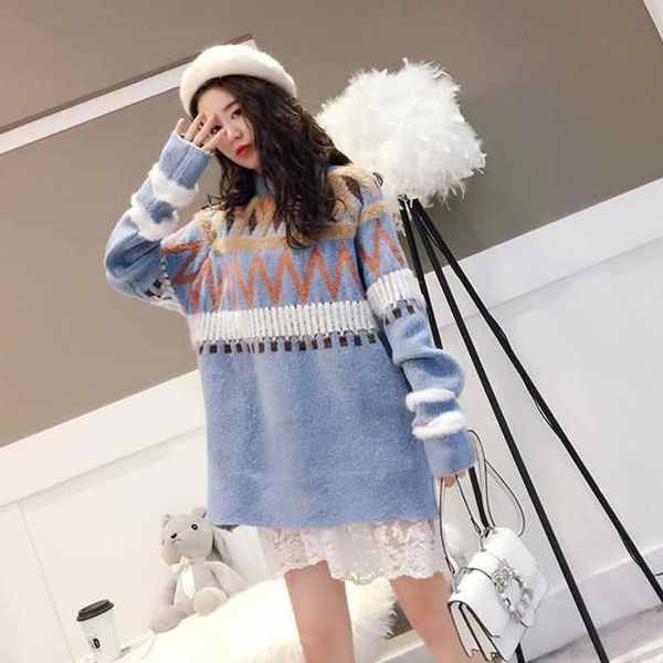 women's sweaters pullover christmas sweater autumn winter korean fashion loose dr3w, White;black
women's sweaters pullover christmas sweater autumn winter korean fashion loose dr3w, White;black