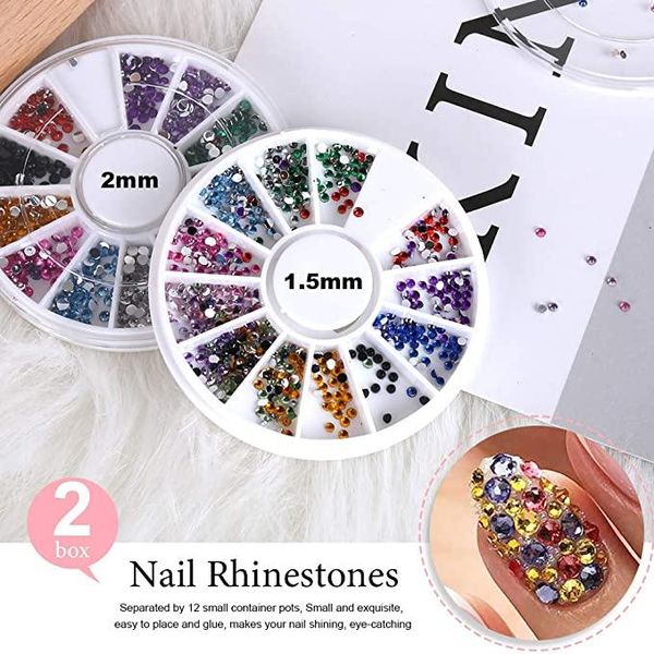 manicure set point drill 20 brushes 2 box drills 10 color coil 4 gold foil nail nails art tools equipment, Silver
manicure set point drill 20 brushes 2 box drills 10 color coil 4 gold foil nail nails art tools equipment, Silver