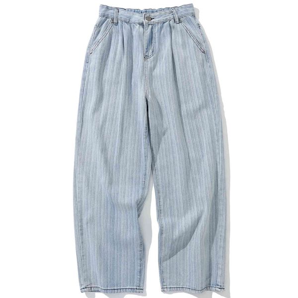 men's jeans lackable harajuku jeans, male hip hop urban fashions, vertical stripes and various pockets, casual racing pants, Blue
men's jeans lackable harajuku jeans, male hip hop urban fashions, vertical stripes and various pockets, casual racing pants, Blue