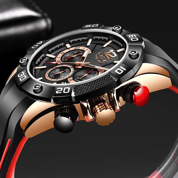 wristwatches watch men lige fashion silicone quartz mens watches men's business waterproof clock male sport chronograph+box, Slivery;brown
wristwatches watch men lige fashion silicone quartz mens watches men's business waterproof clock male sport chronograph+box, Slivery;brown