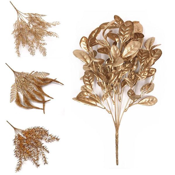 decorative flowers & wreaths artificial plant gold silver leaves christmas wedding fake flower floral diy accessories
decorative flowers & wreaths artificial plant gold silver leaves christmas wedding fake flower floral diy accessories