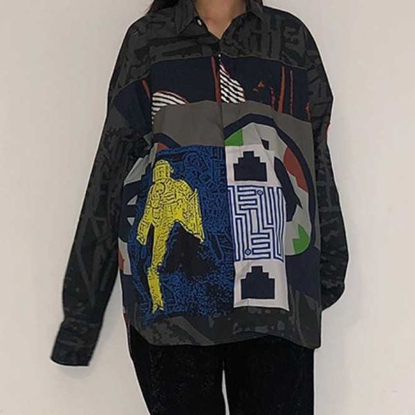 life cavempt c.e long sleeve shirt men's cyberpunk character color matching print casual 4zm0, Black
life cavempt c.e long sleeve shirt men's cyberpunk character color matching print casual 4zm0, Black