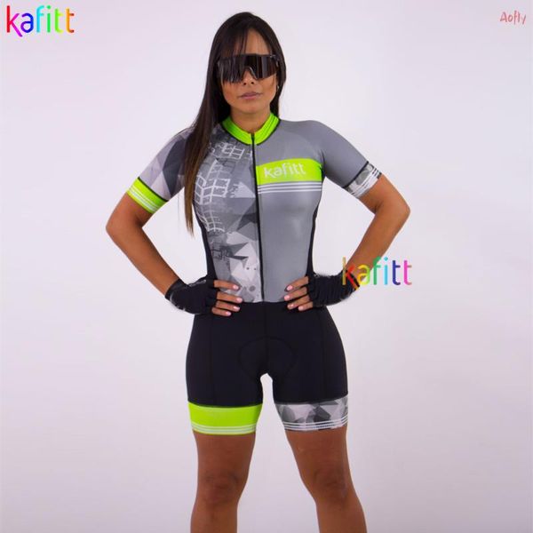 kafiwomen's cycling jumpsuit sports jersey short sleeve suit roupa ciclismo feminina cyclist set clothing wear-resistant pro racing set, Black;blue
kafiwomen's cycling jumpsuit sports jersey short sleeve suit roupa ciclismo feminina cyclist set clothing wear-resistant pro racing set, Black;blue