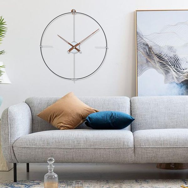 simple modern wall clock light luxury minimalist nordic office living room decoration creative clocks
simple modern wall clock light luxury minimalist nordic office living room decoration creative clocks