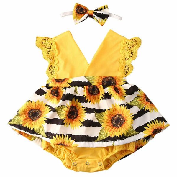 jumpsuits 2021 born summer baby girl sunflower romper dress jumpsuit playsuit headband outfits set 6-24m, Blue
jumpsuits 2021 born summer baby girl sunflower romper dress jumpsuit playsuit headband outfits set 6-24m, Blue