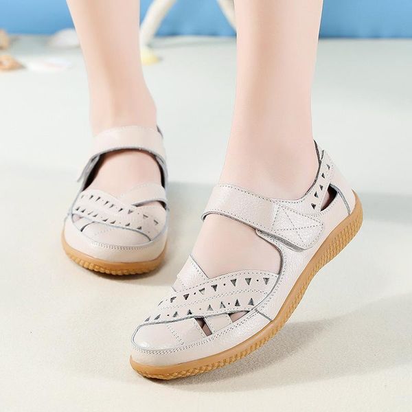 sandals women gladiator hollow bottom genuine leather flat ladies fashion casual comfy soft female footwear plus size, Black
sandals women gladiator hollow bottom genuine leather flat ladies fashion casual comfy soft female footwear plus size, Black