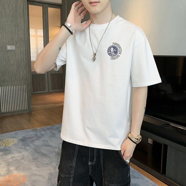 luxury t-shirts men's summer short sleeve t-shirt handsome round neck youth korean loose fashion brand half sleeve bottom shirt, Black
luxury t-shirts men's summer short sleeve t-shirt handsome round neck youth korean loose fashion brand half sleeve bottom shirt, Black