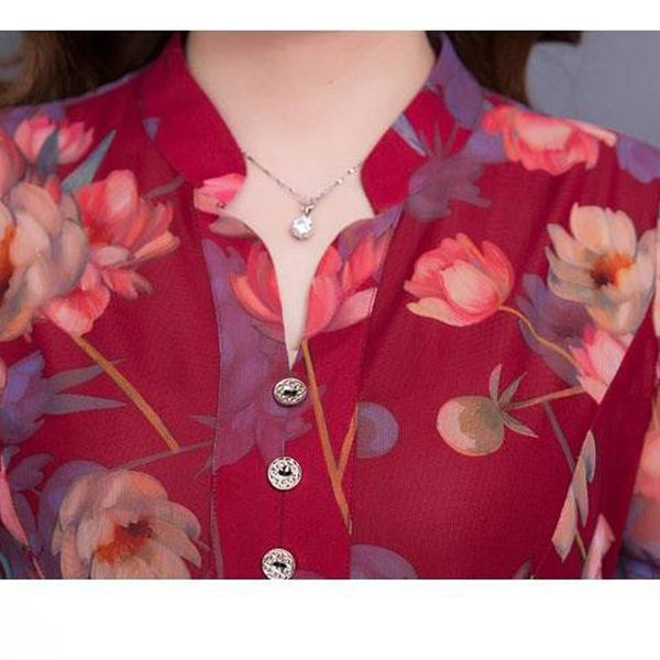 new 2021 summer shirt womens and blouses floral blouse print casual female plus size 5xl v-neck, White
new 2021 summer shirt womens and blouses floral blouse print casual female plus size 5xl v-neck, White