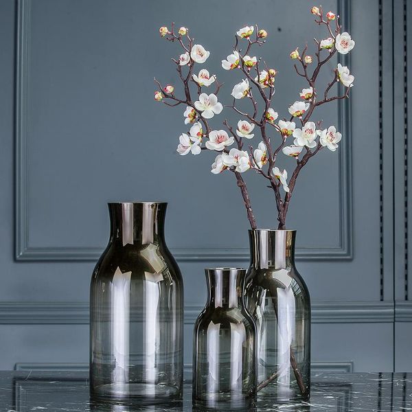 vases simple modern transparent glass vase living room deskflower creative home soft decoration ornaments
vases simple modern transparent glass vase living room deskflower creative home soft decoration ornaments