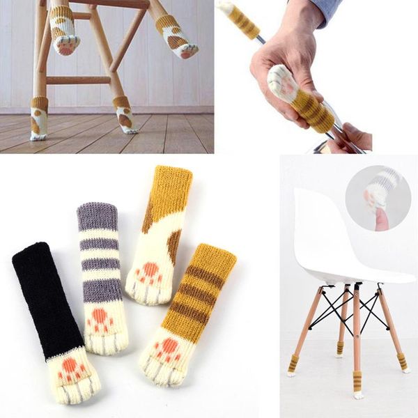 2/4pcs cat table foot socks chair leg covers floor protectors non-slip wool knitting for furniture home decoration
2/4pcs cat table foot socks chair leg covers floor protectors non-slip wool knitting for furniture home decoration