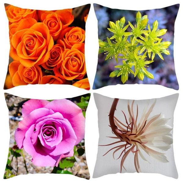pillow case flower cushion cover tulip carnation sunflower rose for home sofa bed chair car decorative throw pillows 45*45cm
pillow case flower cushion cover tulip carnation sunflower rose for home sofa bed chair car decorative throw pillows 45*45cm