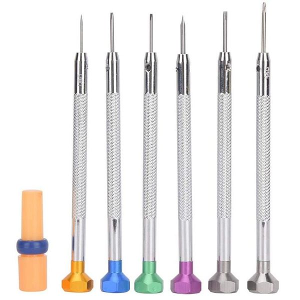 repair tools & kits 6pcs screwdriver set portable watches removal kit for watchmakers repairing jewelry cameras
repair tools & kits 6pcs screwdriver set portable watches removal kit for watchmakers repairing jewelry cameras