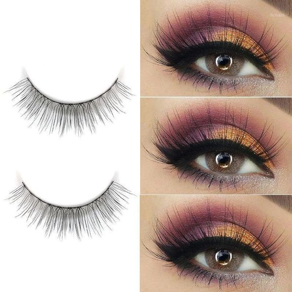pairs manually simulate false eyelashes messy soft comfortable fake handmade natural beauty makeup essential tools1
pairs manually simulate false eyelashes messy soft comfortable fake handmade natural beauty makeup essential tools1