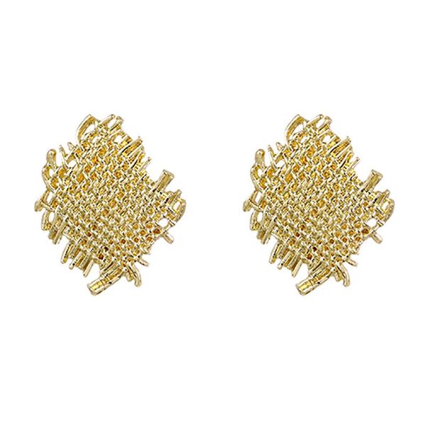 simple gold color stud earrings for women irregular personality geometry statement earring party jewelry gift, Golden;silver
simple gold color stud earrings for women irregular personality geometry statement earring party jewelry gift, Golden;silver