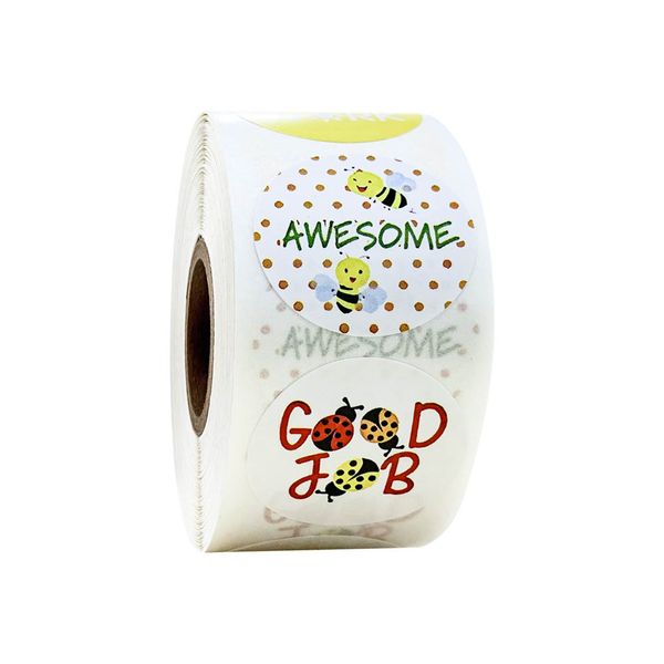 500pcs reward stickers encouragement sticker roll for kids with cute words for students teachers motivational stickers
500pcs reward stickers encouragement sticker roll for kids with cute words for students teachers motivational stickers