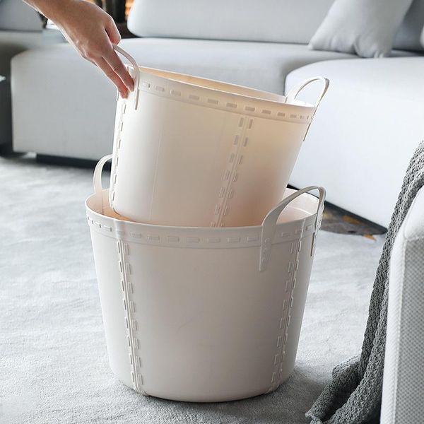 plastic hand bucket dirty laundry storage basket padded waterproof living room toy sundries finishing household organizer & organization
plastic hand bucket dirty laundry storage basket padded waterproof living room toy sundries finishing household organizer & organization