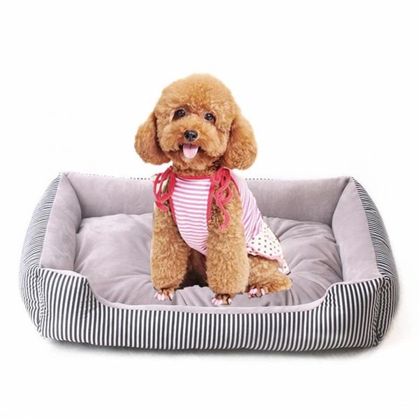 cat beds & furniture pet house dog stripe bed with mat warm kennel cushion easy to clean
cat beds & furniture pet house dog stripe bed with mat warm kennel cushion easy to clean